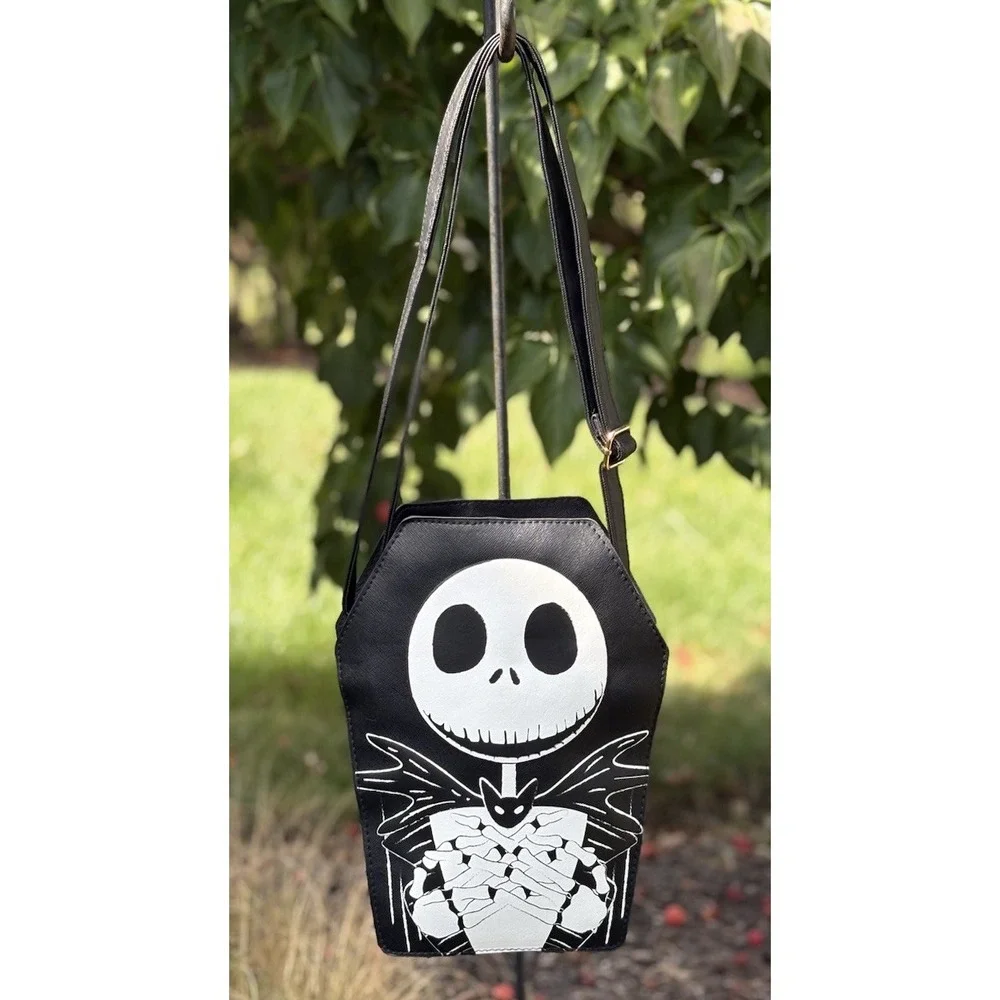 Bioworld Disney NIGHTMARE BEFORE CHRISTMAS Jack Skellington Coffin Purse NWOT